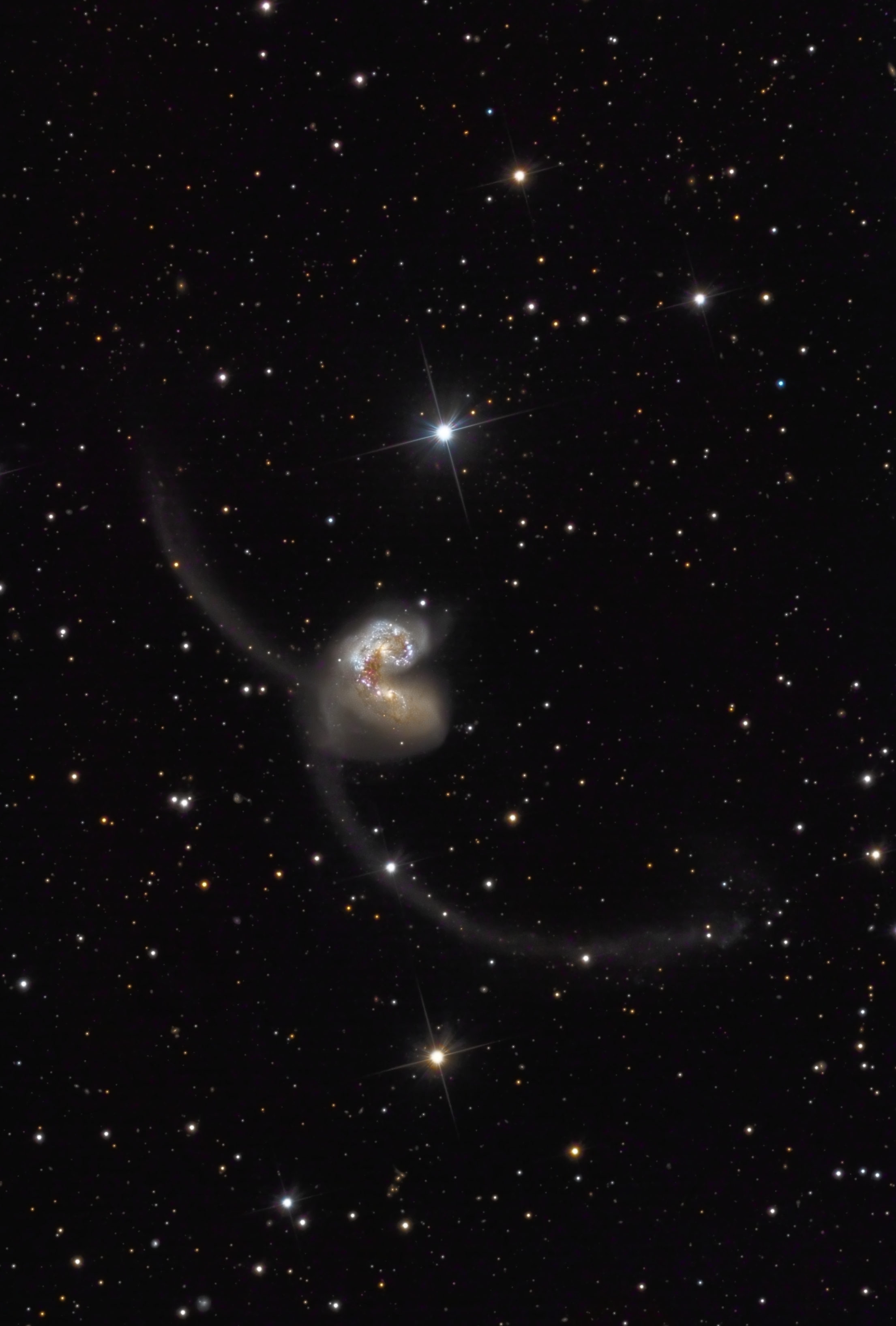 Die Antennengalaxien (NGC4038 und 4039)